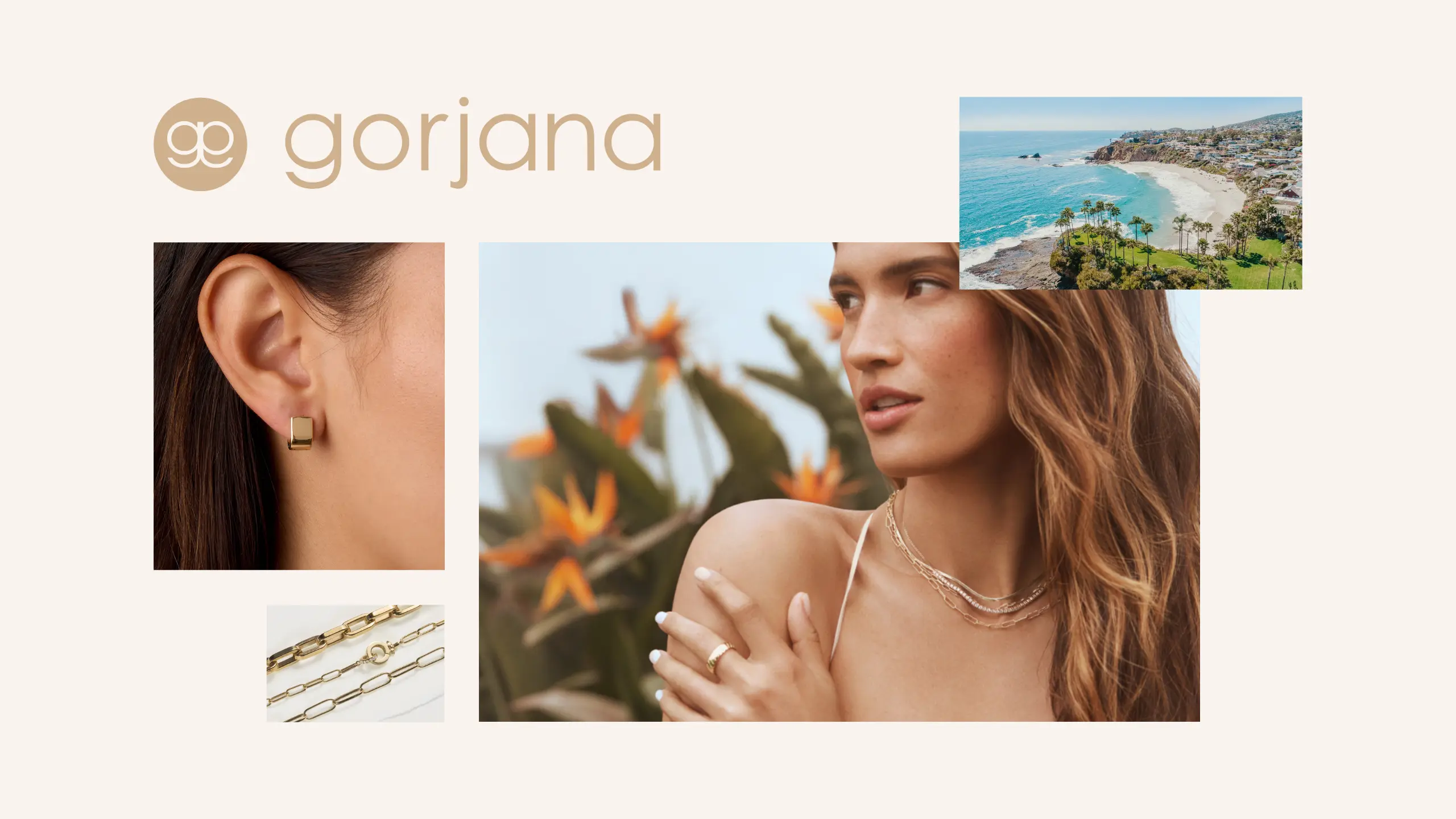 Gorjana fashion jewelry lifestyle brand marketing creative agency